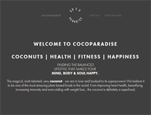 Tablet Screenshot of cocoparadise.com